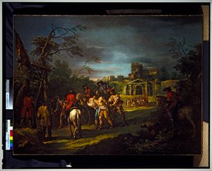 A Pair of Genre Scenes: A Battle & Hostages