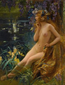 Juventas, 1900s by Gaston Bussiere
