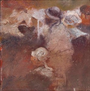 Sketch of Figures in Brittany