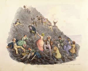 The Climb to Mount Vesuvius by Gatti and Dura