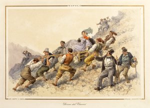 The Descent of Mount Vesuvius