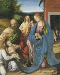 Detail of the Nativity and Last Supper (detail) by Gaudenzio Ferrari