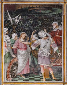 Jesus before King Herod (detail)