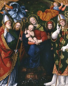Madonna, Child and Saints