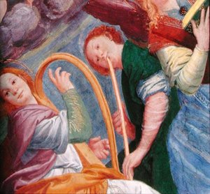 The Concert of Angels by Gaudenzio Ferrari