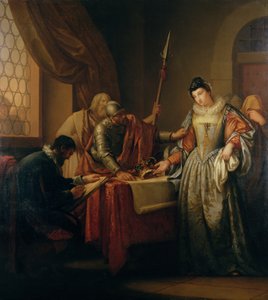 The Abdication of Mary Queen of Scots in 1568, c.1765-73