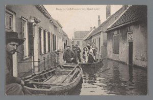 Disaster in Oud-Vossemeer on March 13, 1906