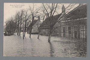 Disaster at Oud-Vossemeer on March 13, 1906 by Gebroeders van Straaten