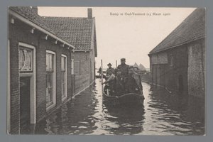 Disaster at Oud-Vossemeer on March 13, 1906 by Gebroeders van Straaten