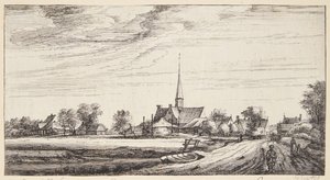 View towards Amstelveen by Geertruyt Roghman
