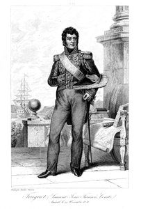 Laurent Jean Francois Truguet 1765-1831, French Admiral, 1839