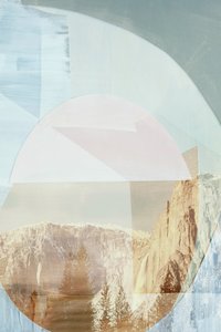 Abstract Mountain Waterfall by Gemma Bardot