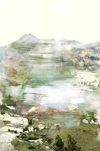Ethereal Mountain Landscape