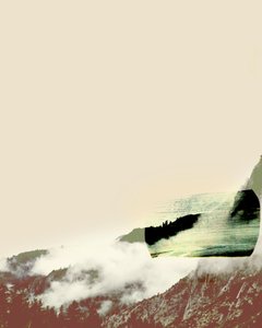 Misty Mountain Abstraction by Gemma Bardot