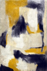 Modern Gold and Indigo