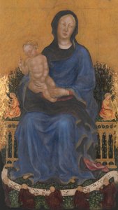 Madonna and Child with Angels by Gentile da Fabriano