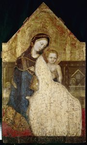 Virgin with Child by Gentile da Fabriano