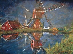 Cob Mill, 1994 by Geoffrey Robinson