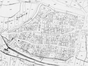 Old Map of Weinsberg by Geometer Jehle