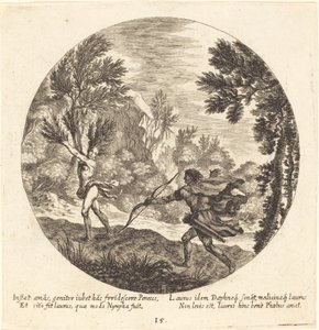 Daphne Turning to a Laurel by Georg Andreas Wolfgang the Elder