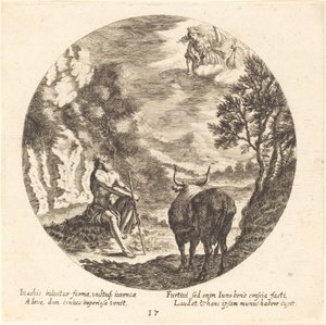 Jupiter Changing Io to a Cow by Georg Andreas Wolfgang the Elder