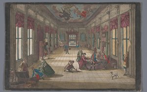 The Prodigal Son Receives His Inheritance by Georg Balthasar Probst (possibly)