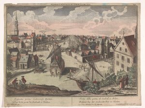 View of the Schalkwijker Gate in Haarlem