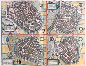Arnhem, Geltre, Venlo, Roermond, Netherlands - in 