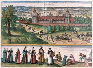 Nonsuch Palace, Surrey, England - in 