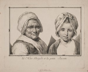 Mother Brigide and Little Javotte by Georg Christian Schule