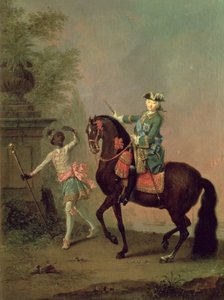 Portrait of Empress Elizabeth Petrovna by Georg Christoph Grooth