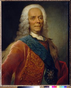 Portrait of Prince Vasili Vladimirovich Dolgorukov (1667-1746) (before 1746)