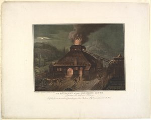 A Building of an Iron Foundry by Georg Haas