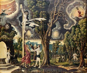 Fall and Redemption, 1535 by Georg Lemberger