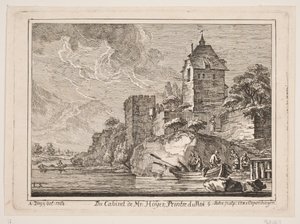 An Old Castle by Georg Mathias Fuchs