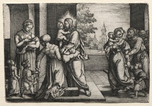 Christ with Little Children, c. 1548