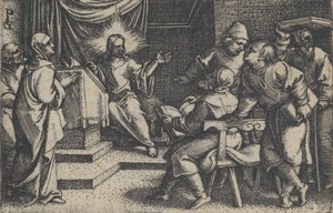 Christ with the Doctors in the Temple, from The Story of Christ