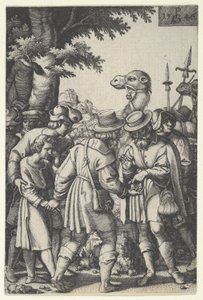 Joseph Sold to the Merchants, from The Story of Joseph by Georg Pencz