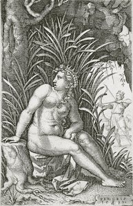 Procris Killed by Cephalus
