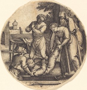To Bury the Dead by Georg Pencz