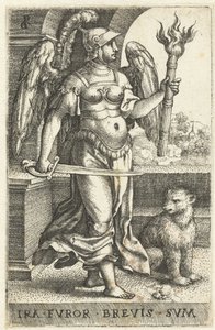 Wrath by Georg Pencz