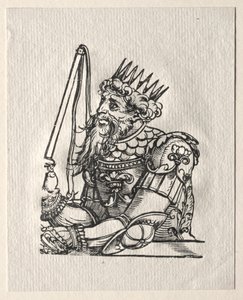 Tyrants of the Old Testament: Nebuchadnezzar by Georg Pencz