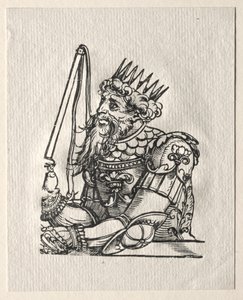 Tyrants of the Old Testament: Nebuchadnezzar by Georg Pencz