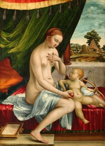 Venus and Cupid by Georg Pencz