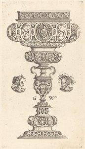 Chalice with Head of a Warrior by Georg Wechter I