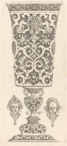 Goblet with Base Decorated with Two Large Scallops by Georg Wechter I