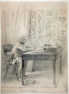 Portrait of the Author Faddei Bulgarin (1789-1859)