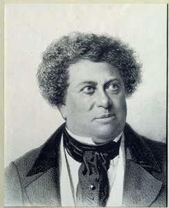 Portrait of the Author Alexandre Dumas by Georg Wilhelm Timm