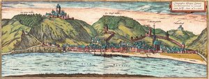 Cochem by Georg and Hogenberg Franz (1535 90) Braun
