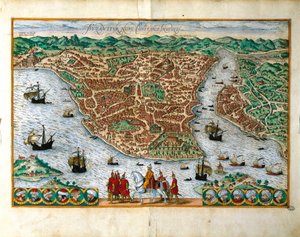Perspective View of the City of Constantinople